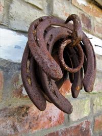 Close-up of rusty metal