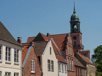 The old city of friedrichstadt in germany
