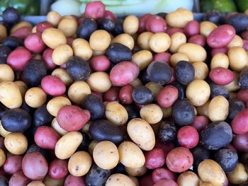 Full frame shot of multi colored candies