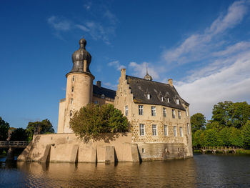 The castle of gemen in westphalia