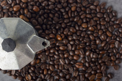 Close-up of coffee beans