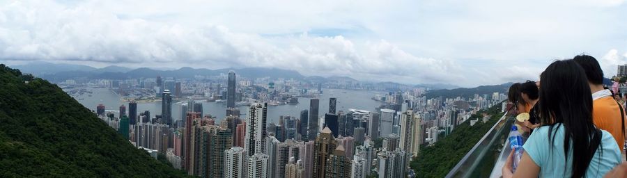 Panoramic view of city