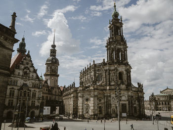 Low angle view of cathedral against sky