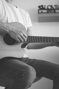 Man playing guitar