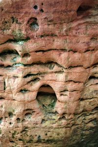 Full frame shot of stone wall