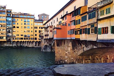 Buildings at ponte vecchio