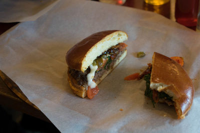 Close-up of food