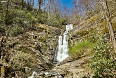 Waterfall in forest