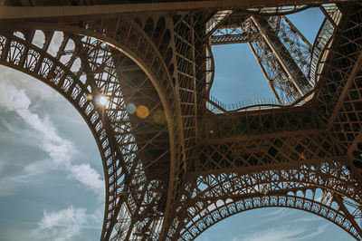 Low angle view of arch bridge