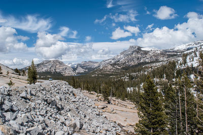 Panoramic view of landscape against sky