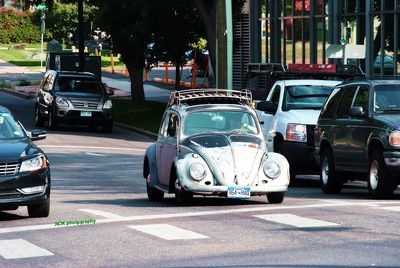 Traffic on road