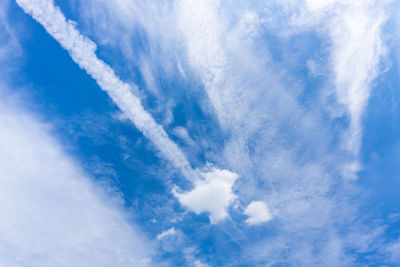 Low angle view of cloudscape