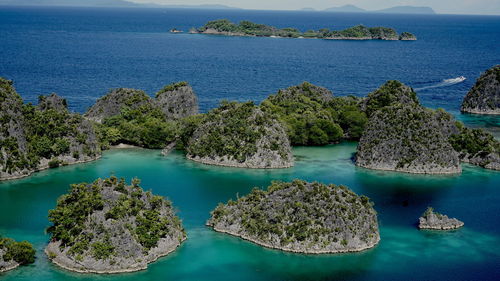 The beautiful island in raja ampat papua barat