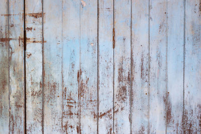 Full frame shot of old wooden wall