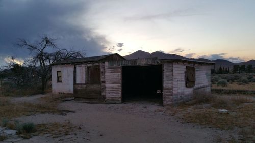 Old house against sky