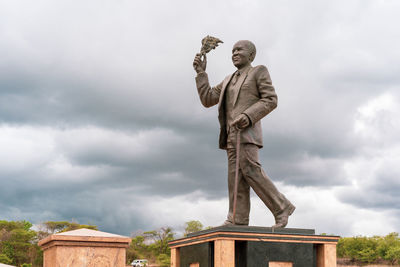 King's african rifles war memorial in zomba malawi.