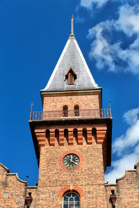 Low angle view of building against sky