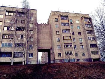 View of building against clear sky