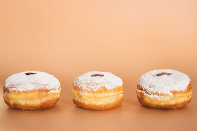 Close-up of food on table