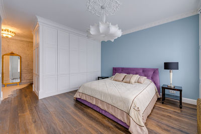 Interior of hotel room