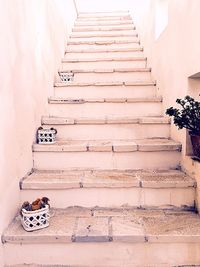 Low angle view of staircase