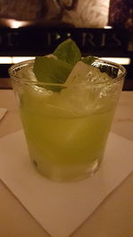 Close-up of drink