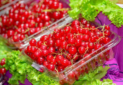 Close-up of strawberries