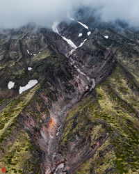 High angle view of landscape