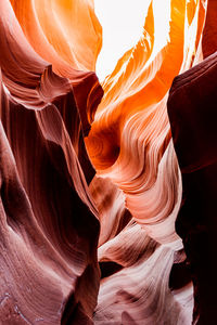 View of rock formations