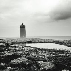 Lighthouse on beach