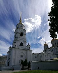 Low angle view of cathedral against sky