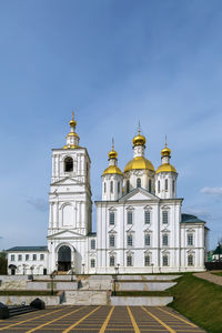 Annunciation church in arzamas city center, russia