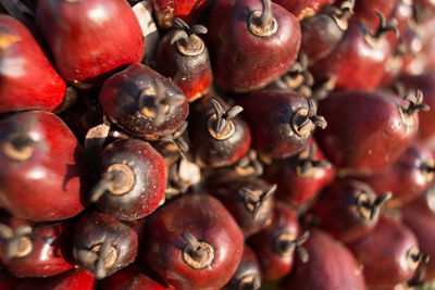 Full frame shot of cherries