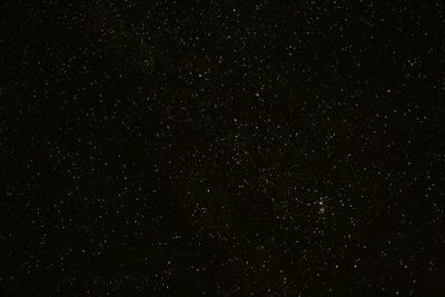 Low angle view of star field at night