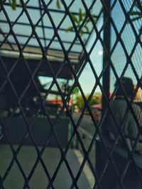 Full frame shot of chainlink fence