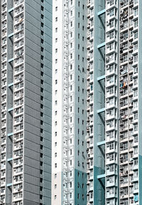 Full frame shot of modern buildings in city