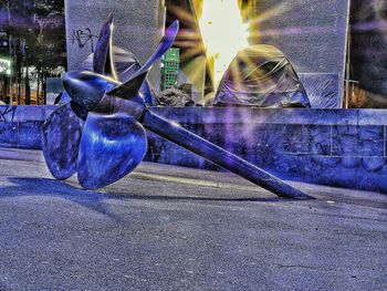 View of calm blue sea