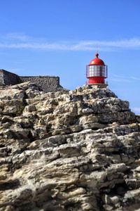 Lighthouse against sky