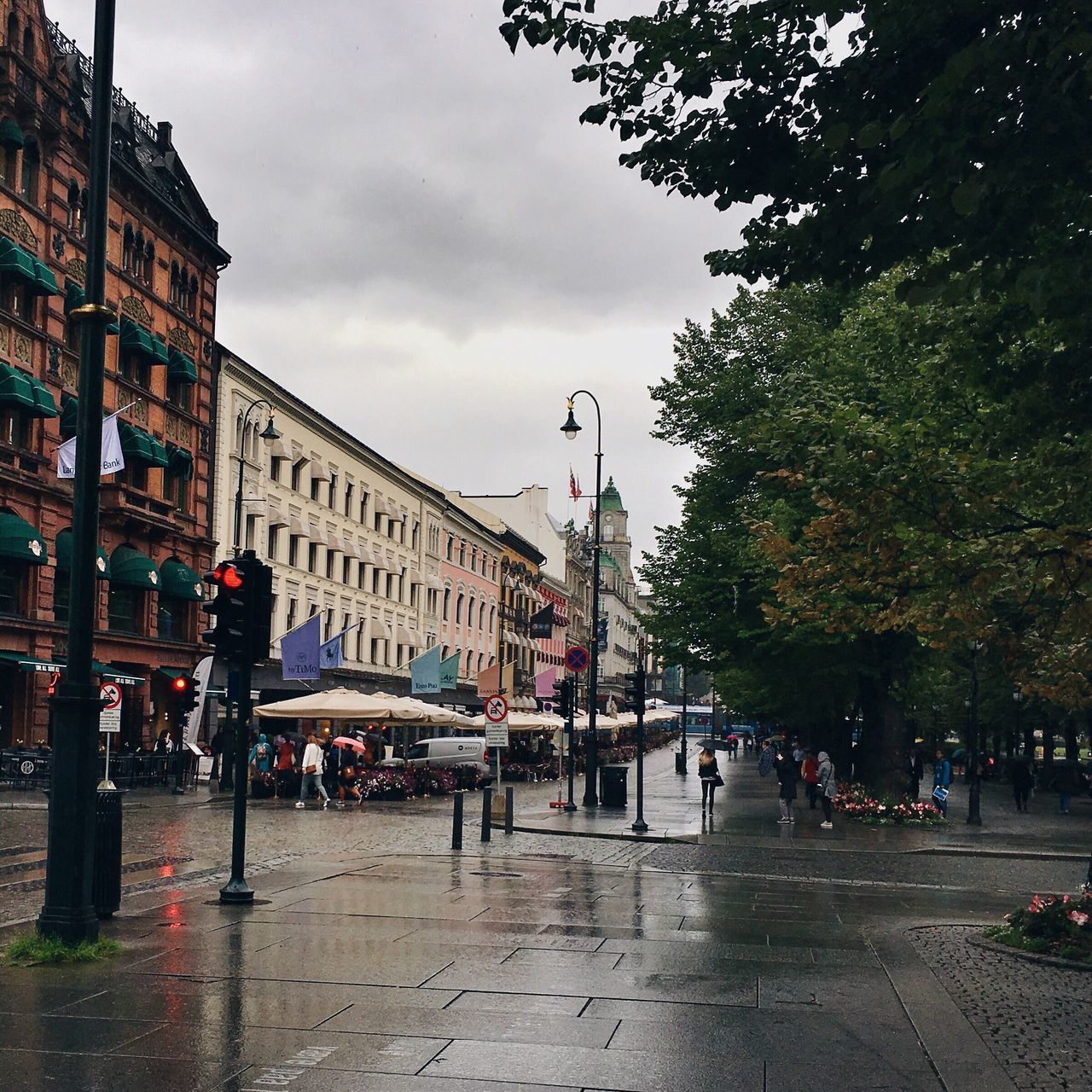 Oslo in the rain