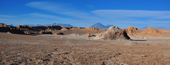 Scenic view of landscape against clear sky