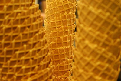 Close-up of ice cream