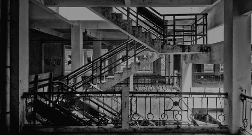 Staircase in old building