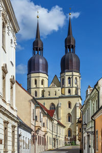 Saint nicolas church is a gothic cathedral in trnava, slovakia. it was built between 1380 and 1421
