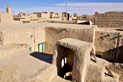 Ksar maadid - fortified village and oasis.