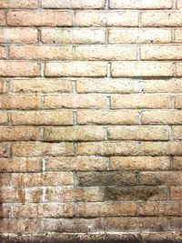 Full frame shot of brick wall