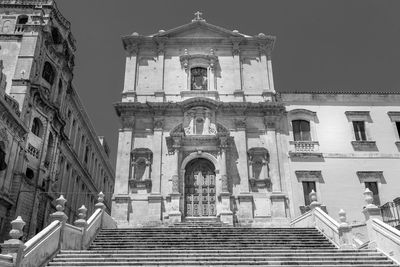 Low angle view of building against sky