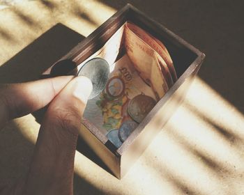 Low angle view of statue