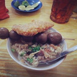 Close-up of food in bowl