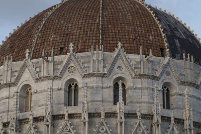 Low angle view of building against sky