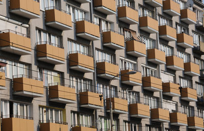 Full frame shot of residential building